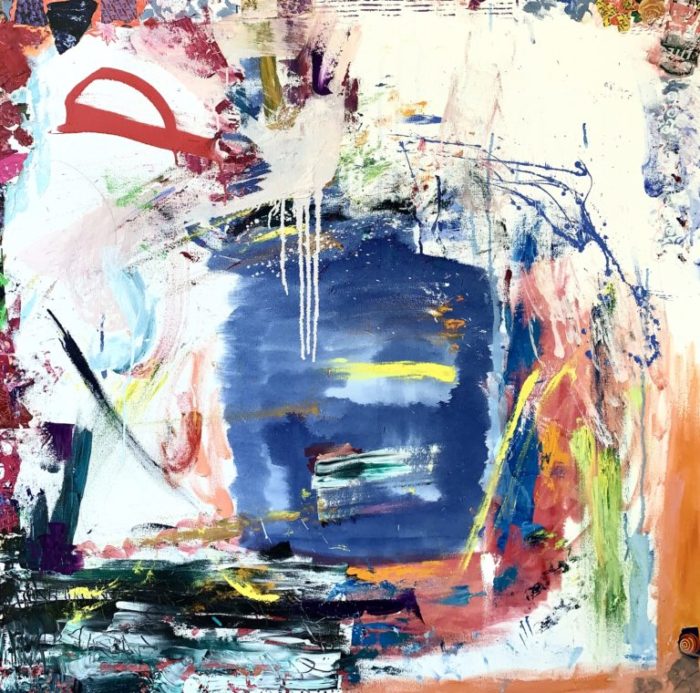 P is for Painting | 47.25" x 47.25"