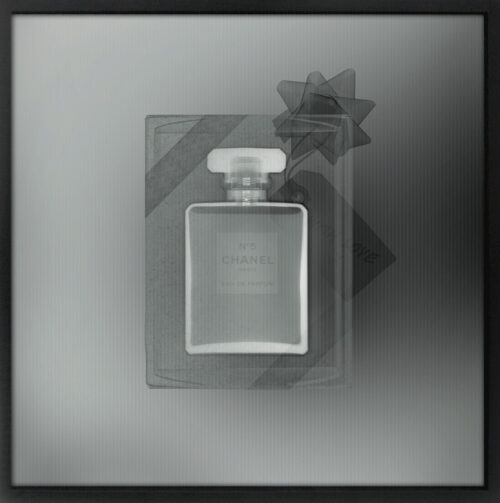 Chanel No.5 - Black and White | 12" x 12"