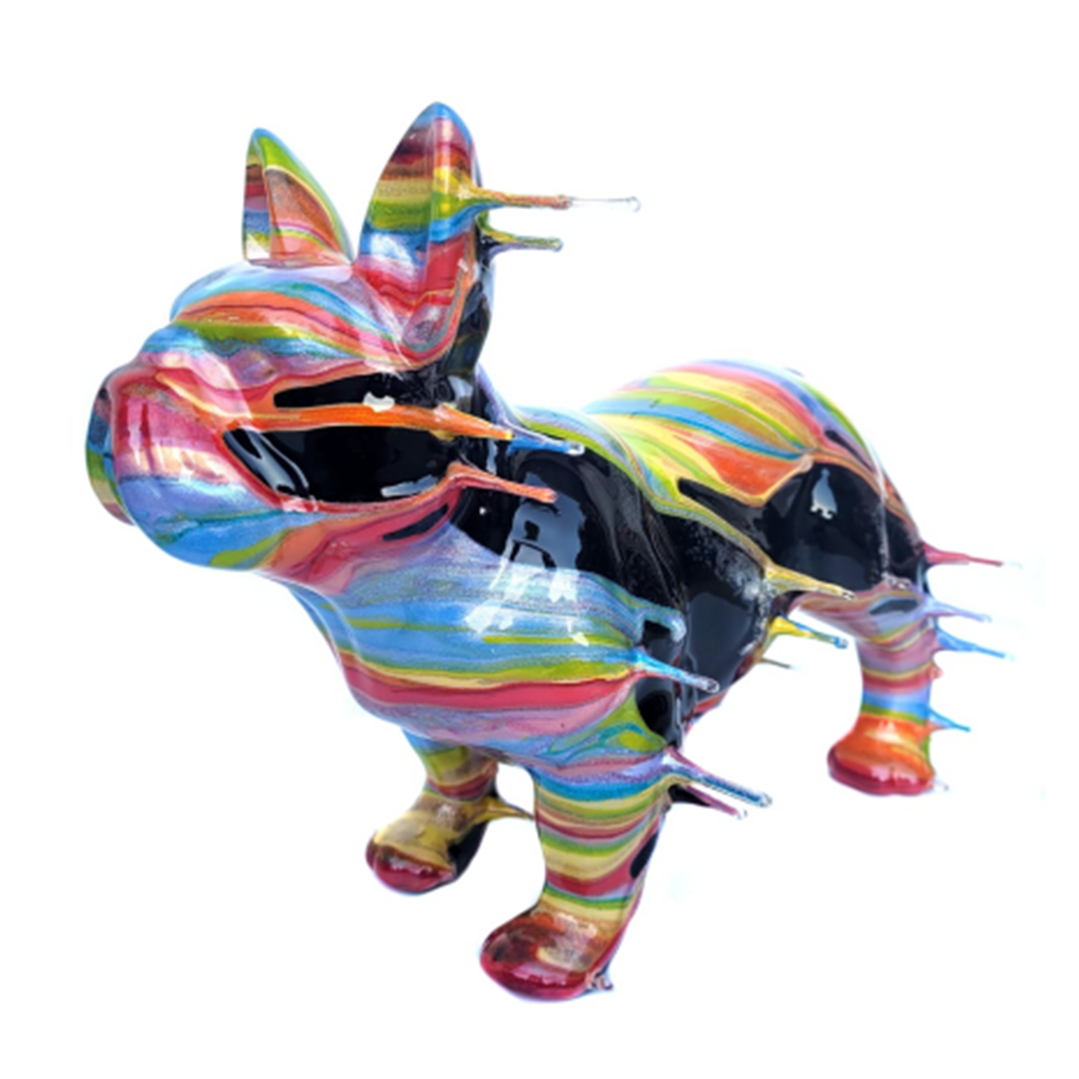 Blown Away Frenchie | 10.5" x 13" x 7"