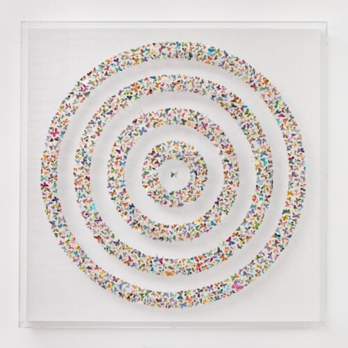 It Seems Now More than Ever There's No Hands on the Levers | 40" x 40"