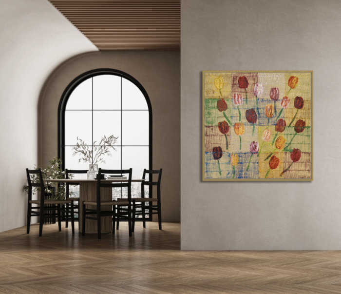 Tulips Tuesday | 48" x 48"