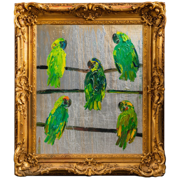 Amazons Silver | 33" x 27", 43.5" x 37.5" Framed