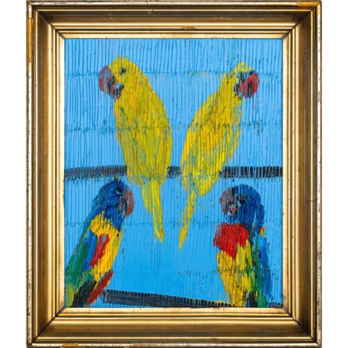 Grass Keets | 17" x 14", 24" x 21" Framed