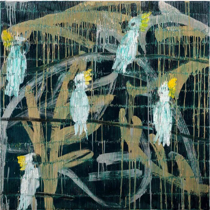 Green Monsoon 2 | 48" x 48"