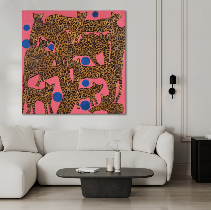 Ocelots | 60" x 60"