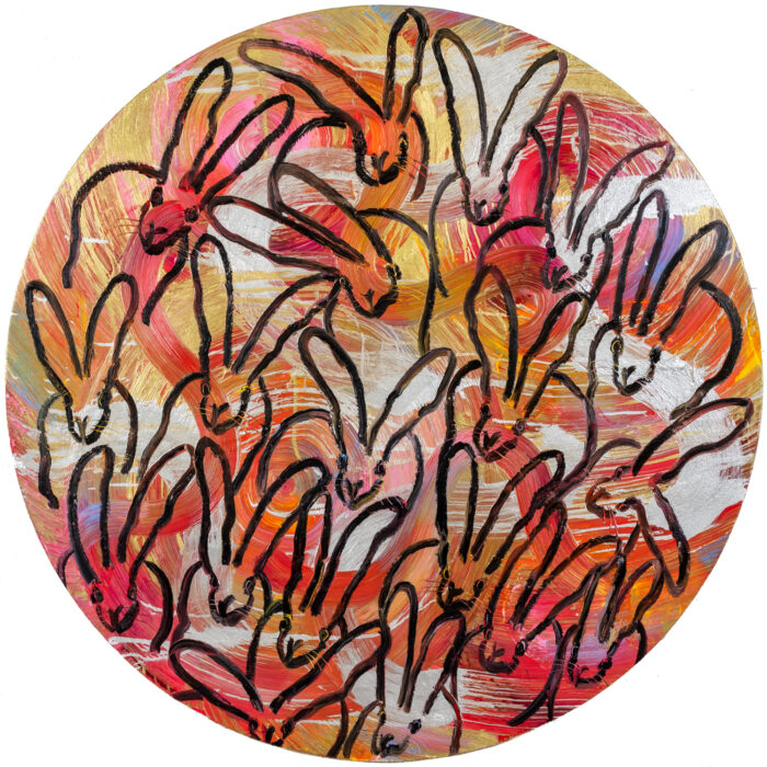Red Totem | 60" x 60"