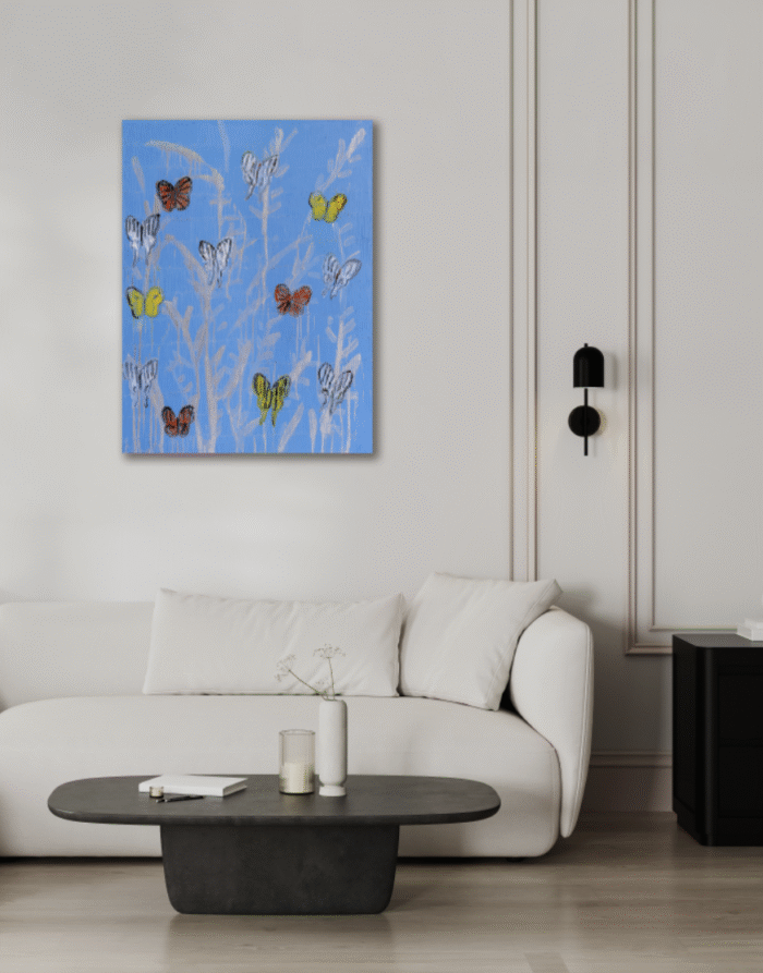Zebra Swallowtails | 40" x 36"