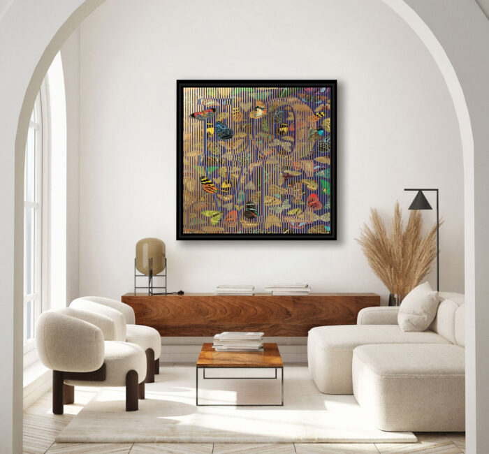 Nobody But You | 38" x 38" Framed