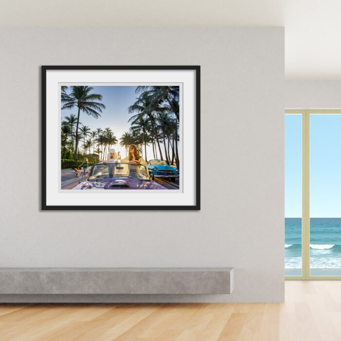 Worth Avenue | Standard: 37” x 43” Unframed, 52” x 58” Framed