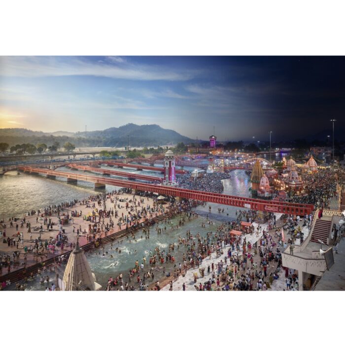 Day to Night, Haridwar, Ardh Kumbh Mela Festival, India