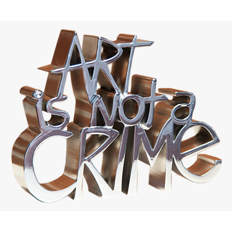 Art is Not A Crime - Hard Candy Silver