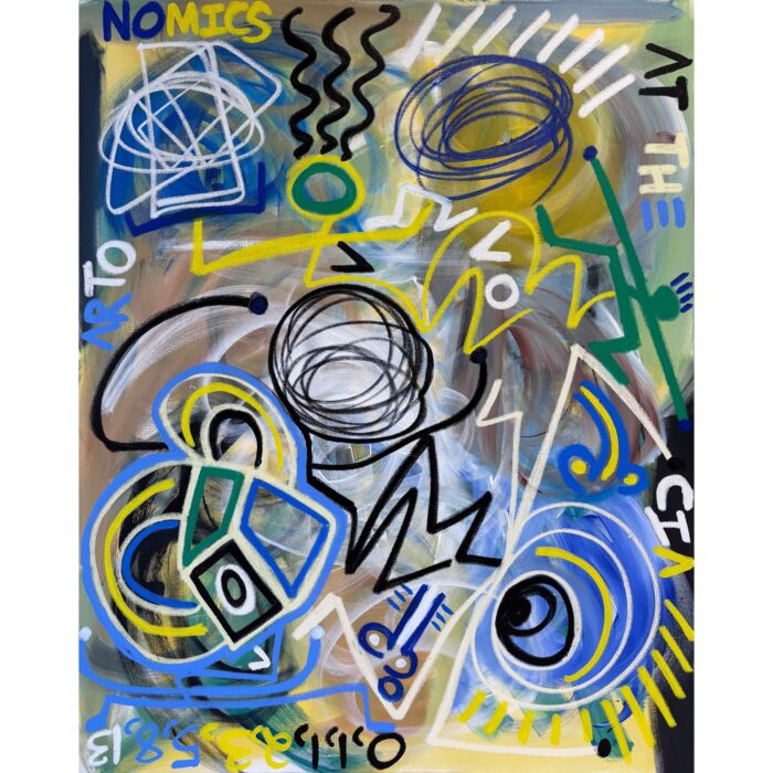 Artonomics at the CIA | 60" x 48"