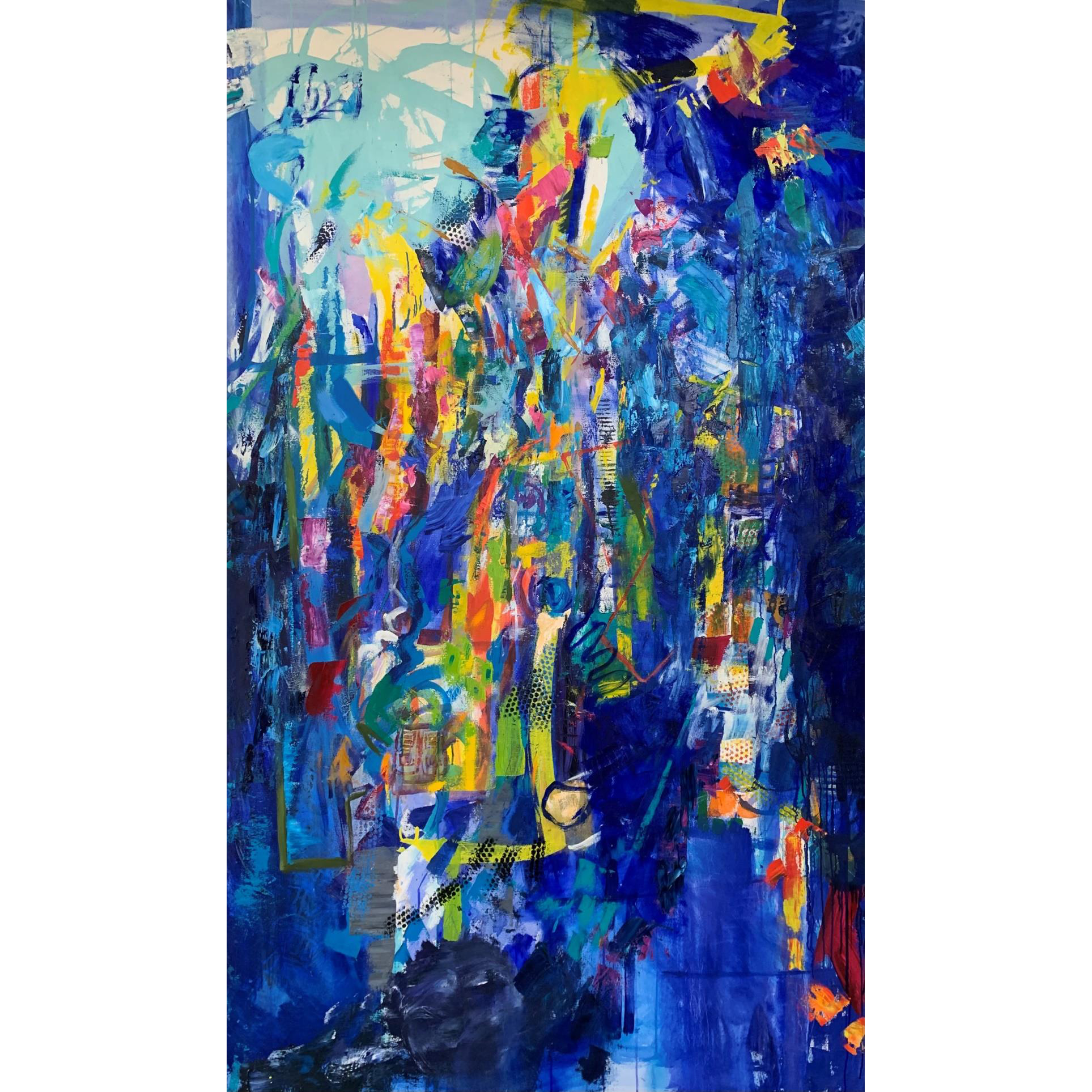 Blue Room | 82.7" x 48.8"