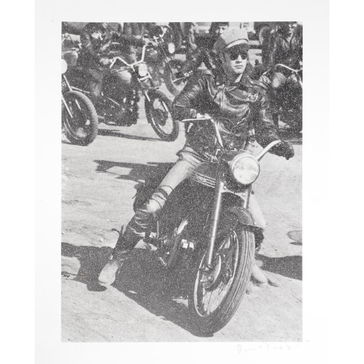 FAME+SHAME Brando Bike silver | 39" x 30"