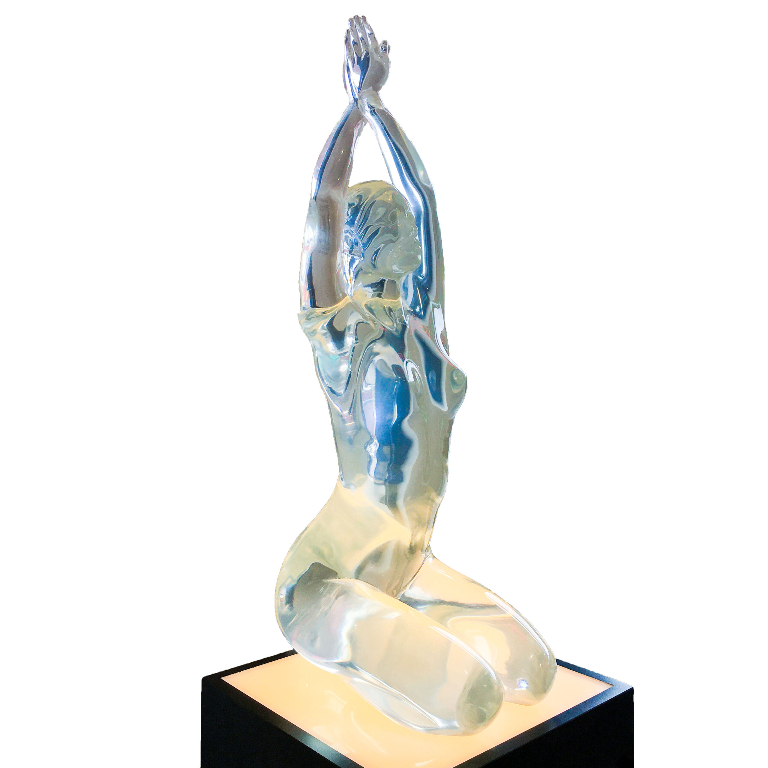 Flame Maquette | 7.5'' x 13'' x 26''