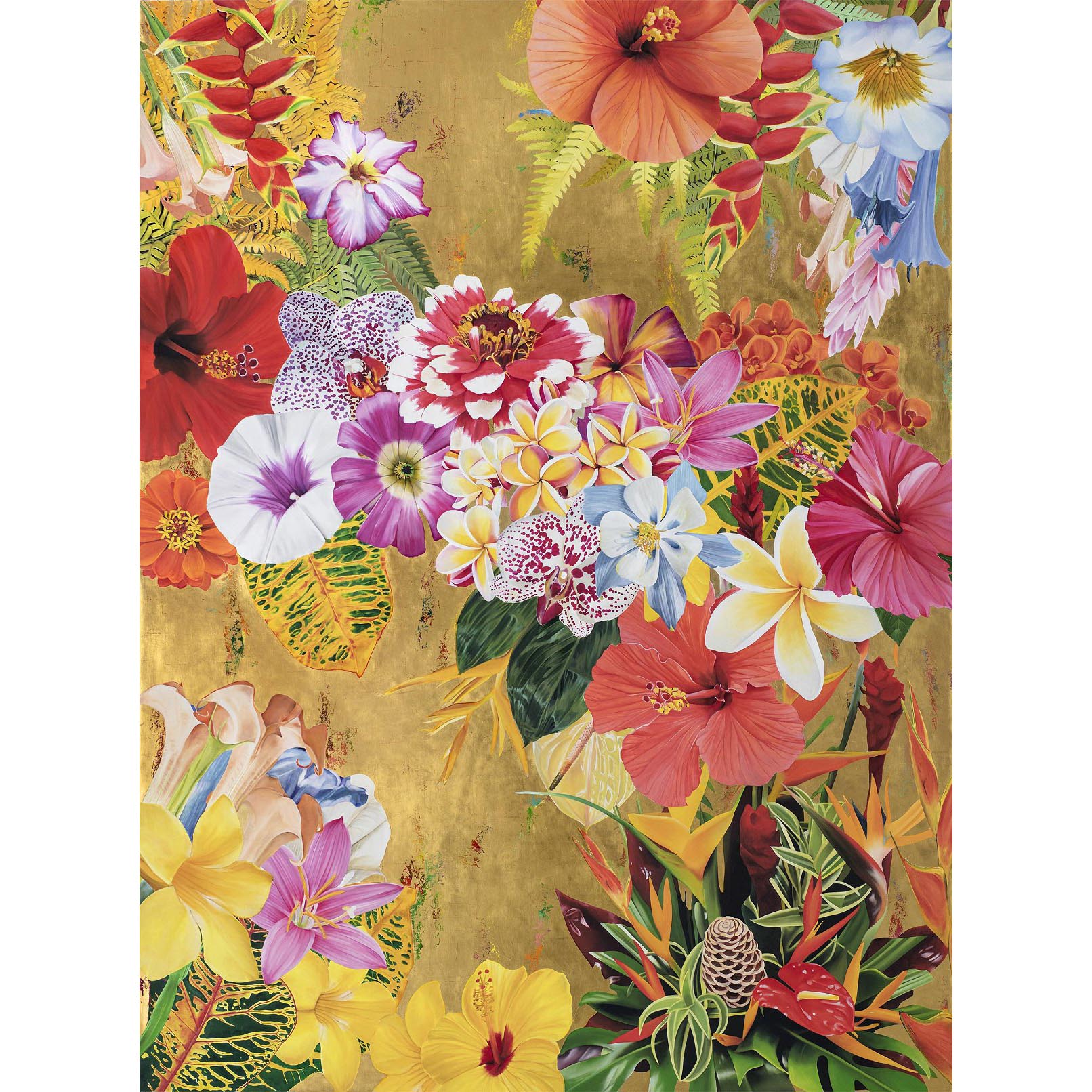 Gild the Lily I | 48" x 35"