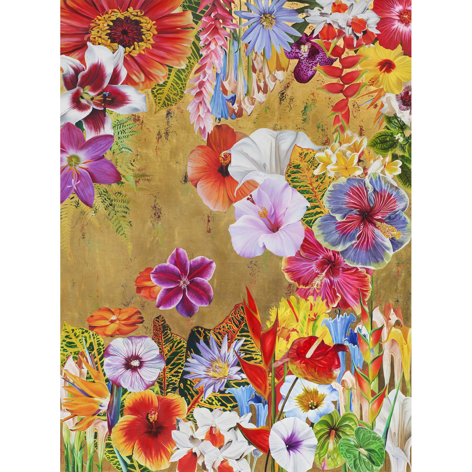 Gild the Lily II | 46" x 35"