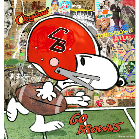 Go Browns | 44" x 42"