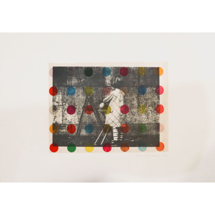 Little Girl in Paris | 15” x 22”