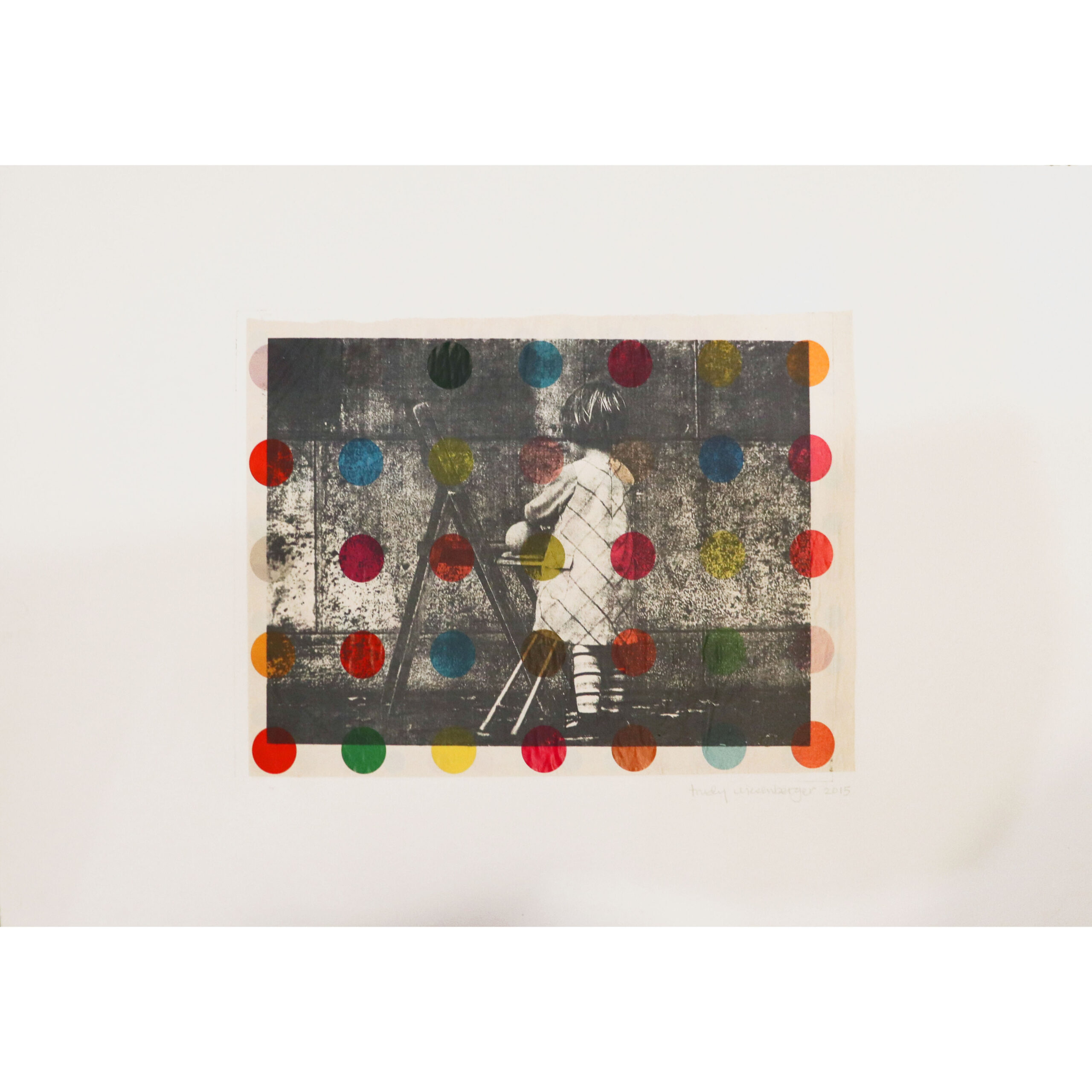 Little Girl in Paris | 15” x 22”
