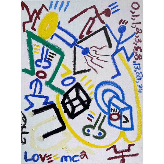 Love=mc² | 24" x 18"