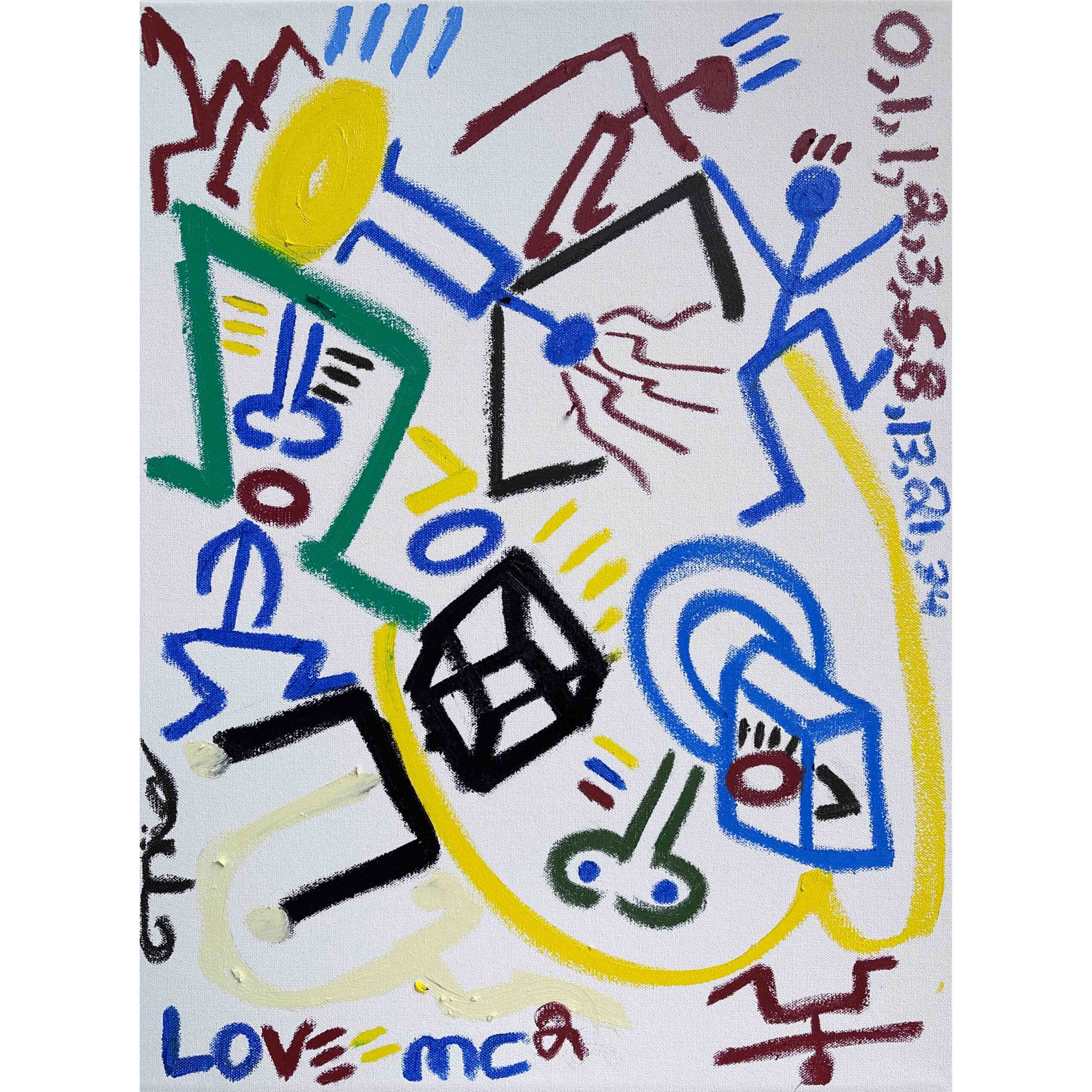 Love=mc² | 24" x 18"