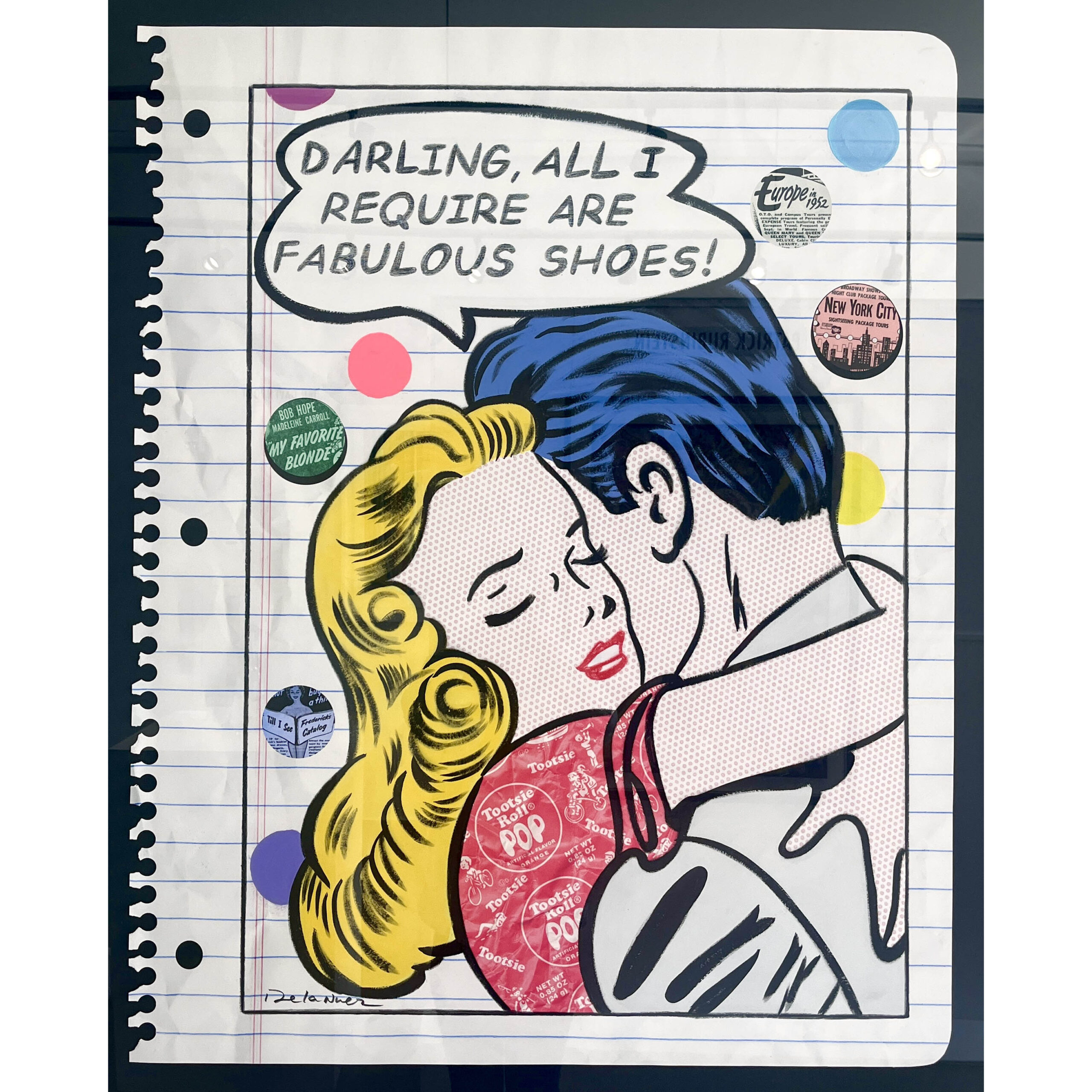 Material Girl | 50" x 41.5"