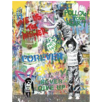 Never, Never Give Up! | 50" x 38"