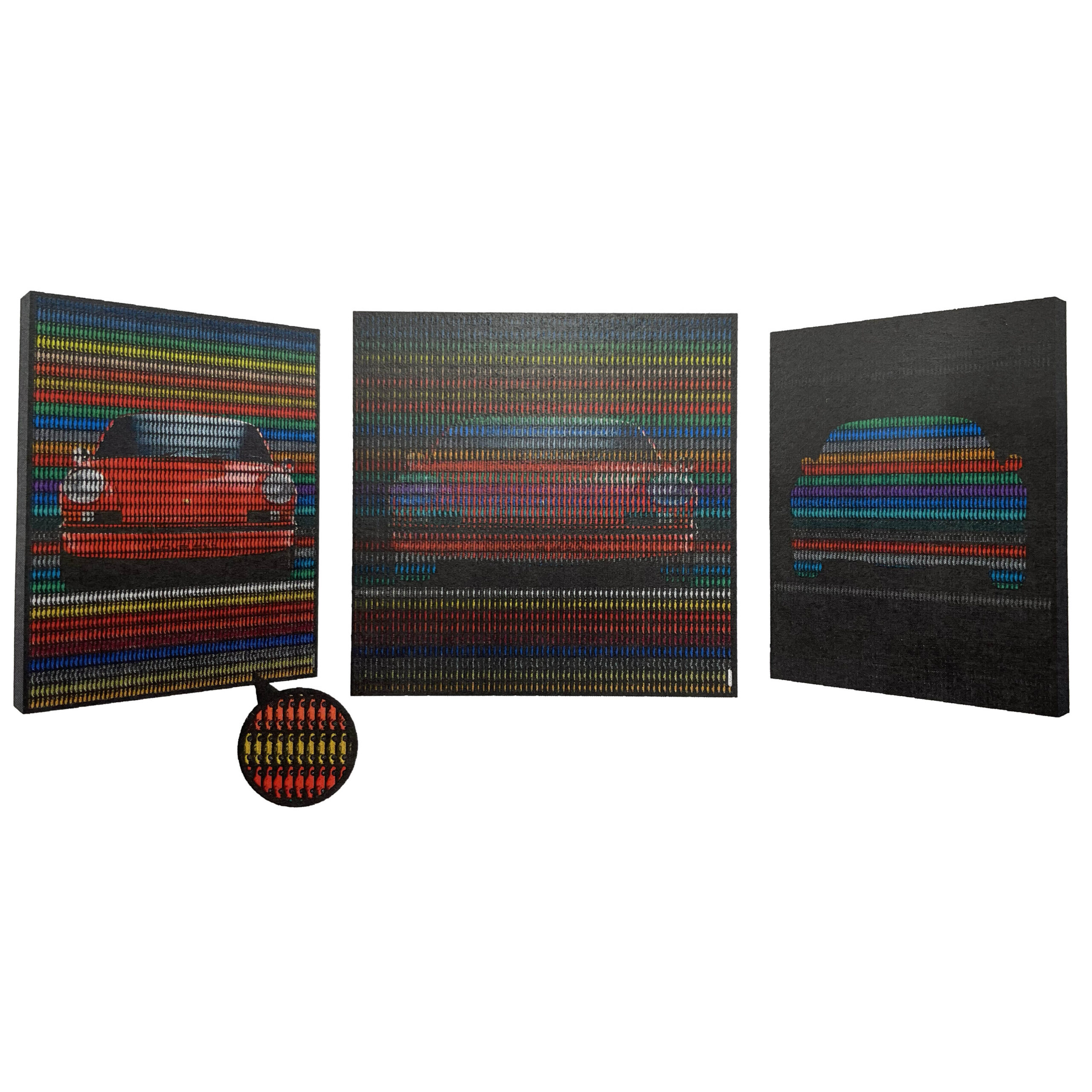 Reminiscing Porsche 911 | 40" x 40"