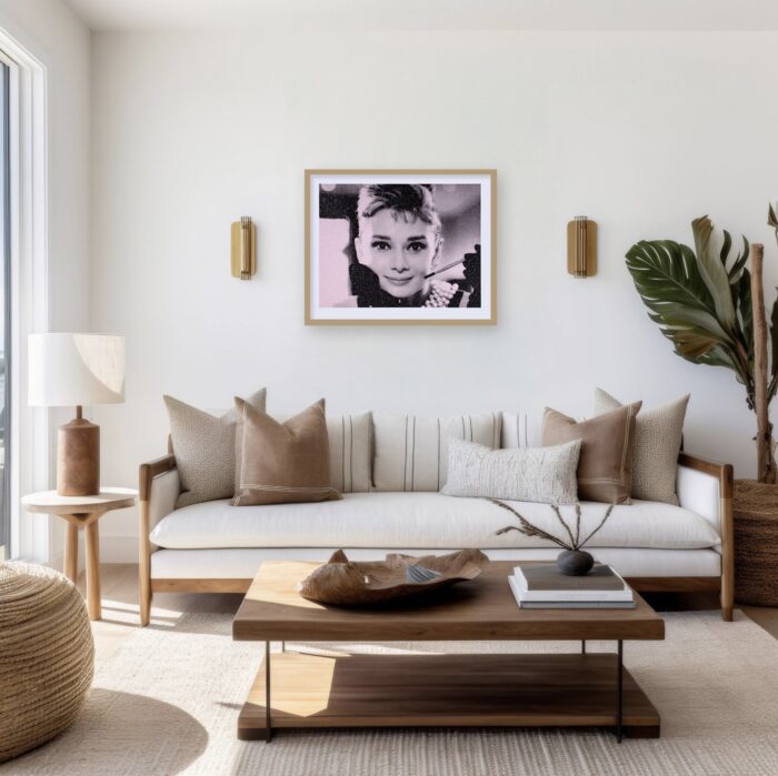Audrey Hepburn - Femme Fatale (Storm Pink + Black) - Image 2