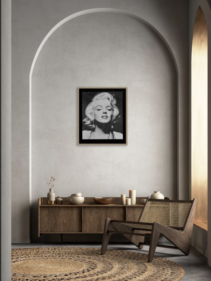 Marilyn Portrait (Silver) - Image 2