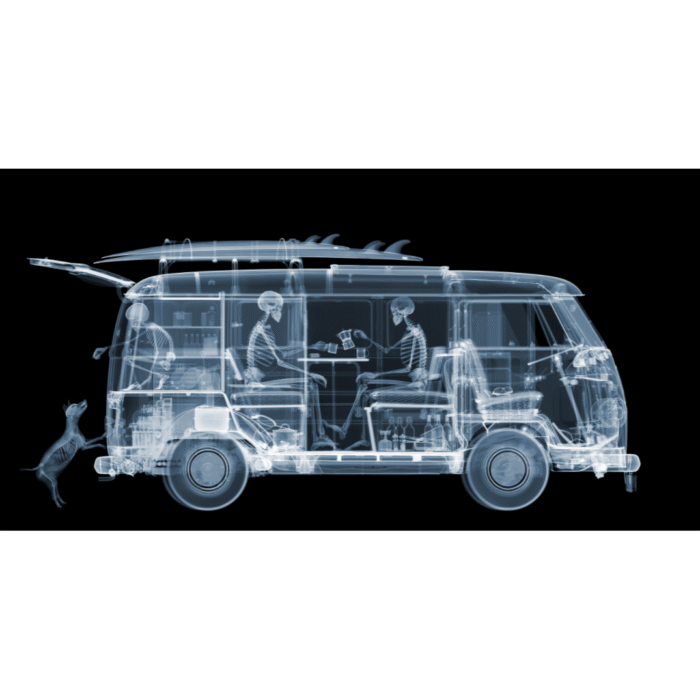 VW Camper Family | 24" x 47"