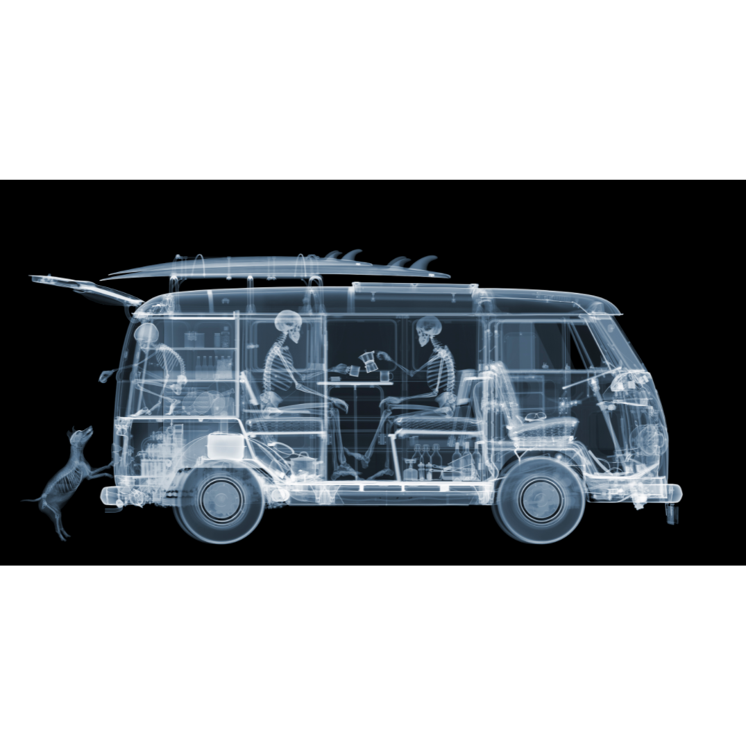VW Camper Family | 24" x 47"