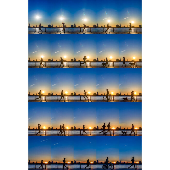 Hudson River Park Sunset, NYC
