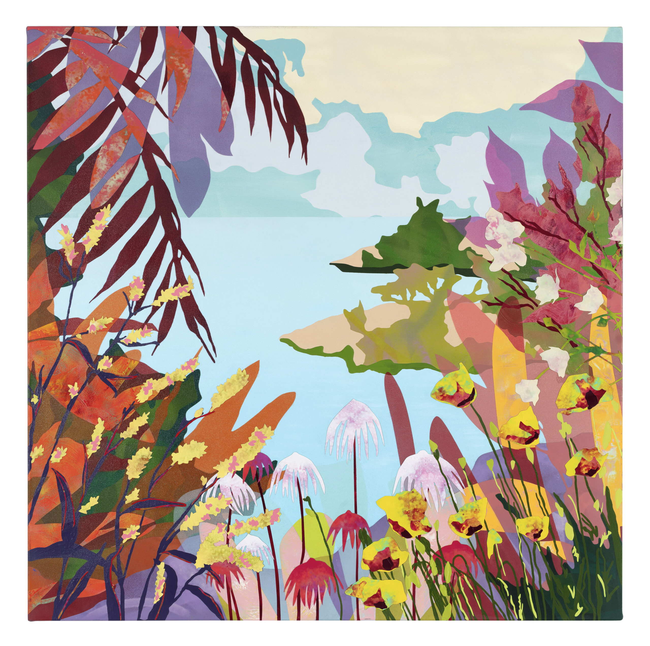 Is this the place | 47.2" x 47.2" x 2"