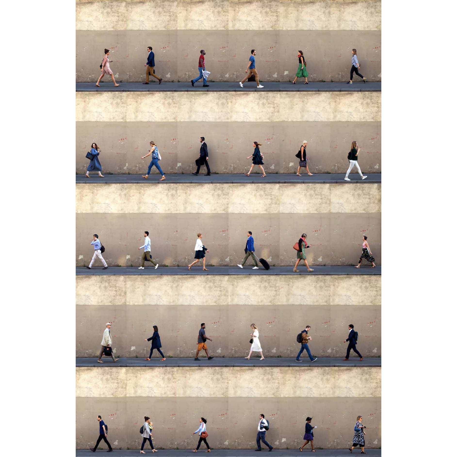 Rue des Récollets, Paris | 45" x 30"
