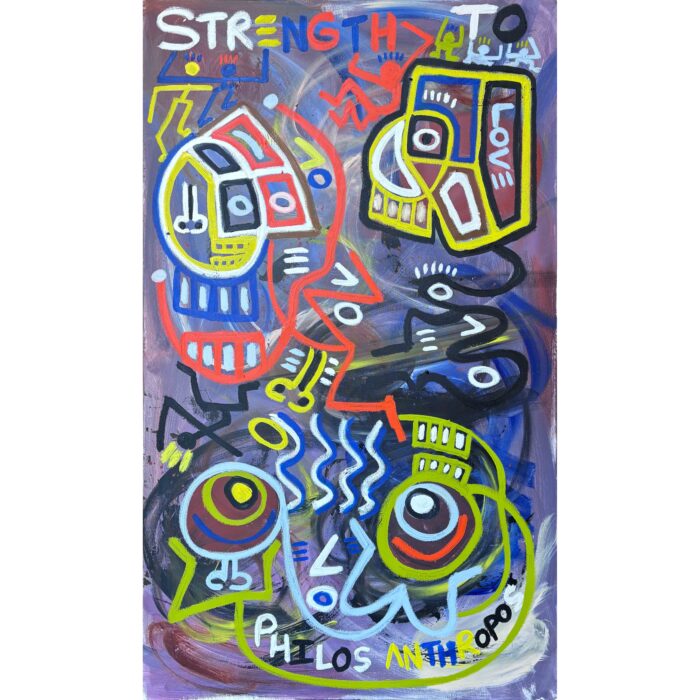 Strength to Love 2 | 36" x 60"