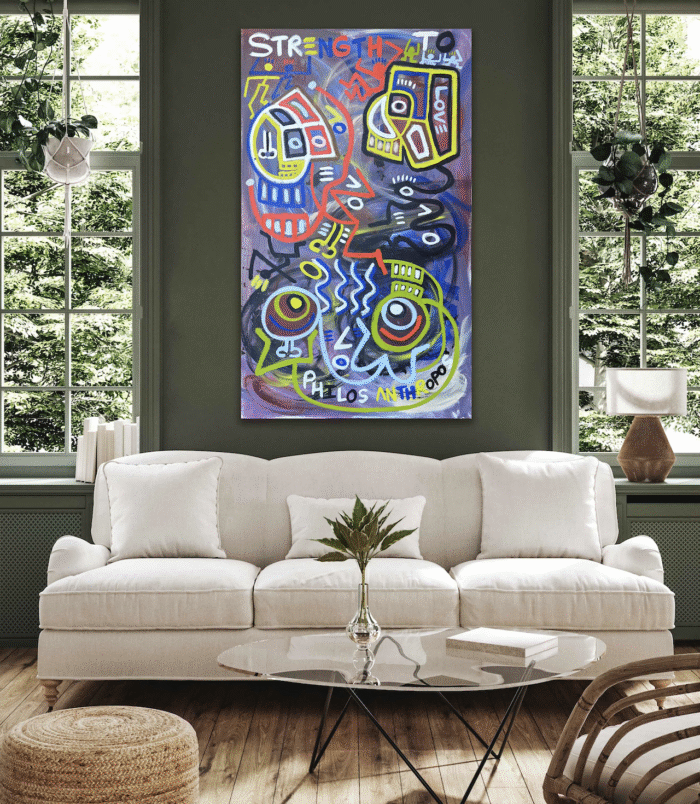 Strength to Love 2 | 36" x 60"