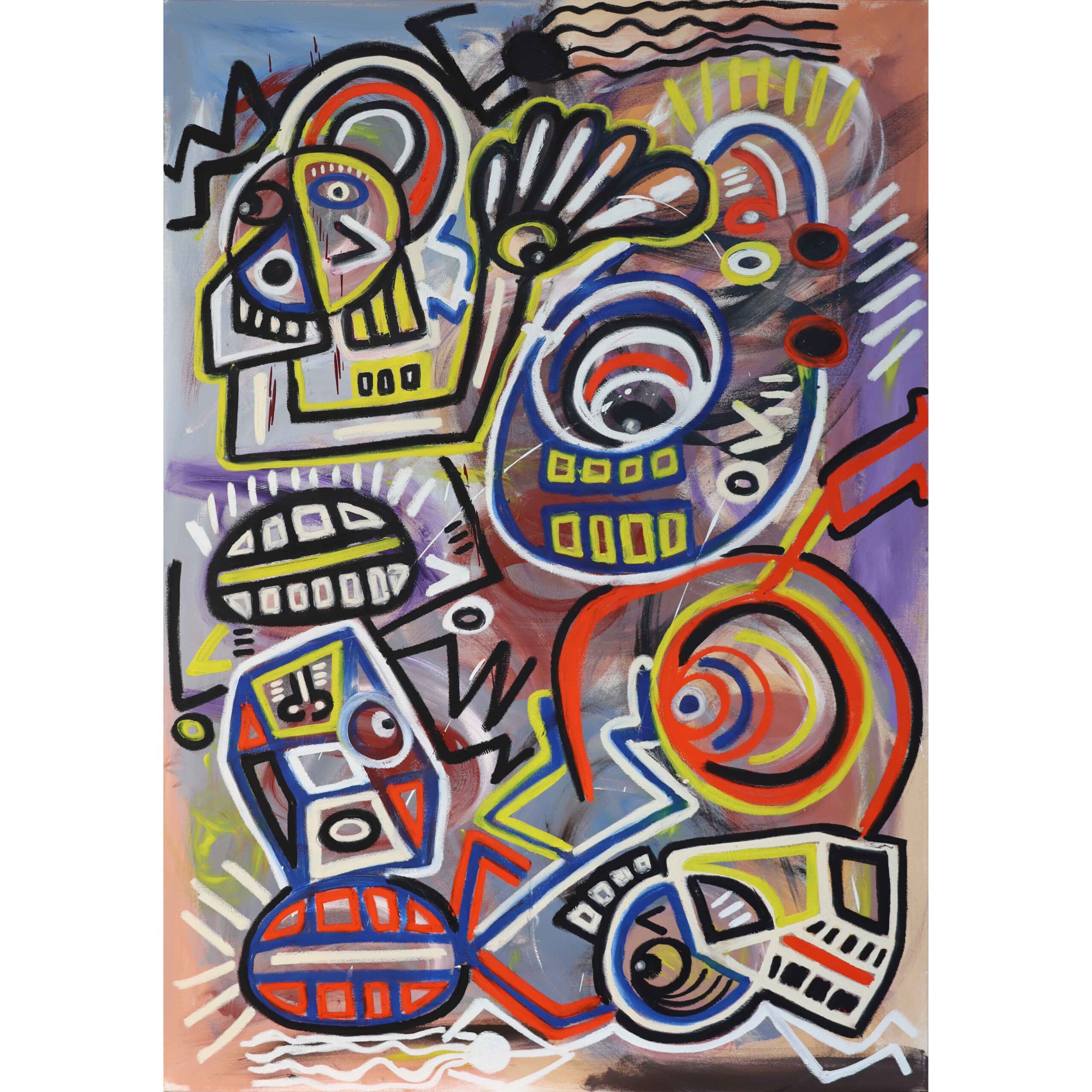 Lost for Words 1 | 72" x 48"