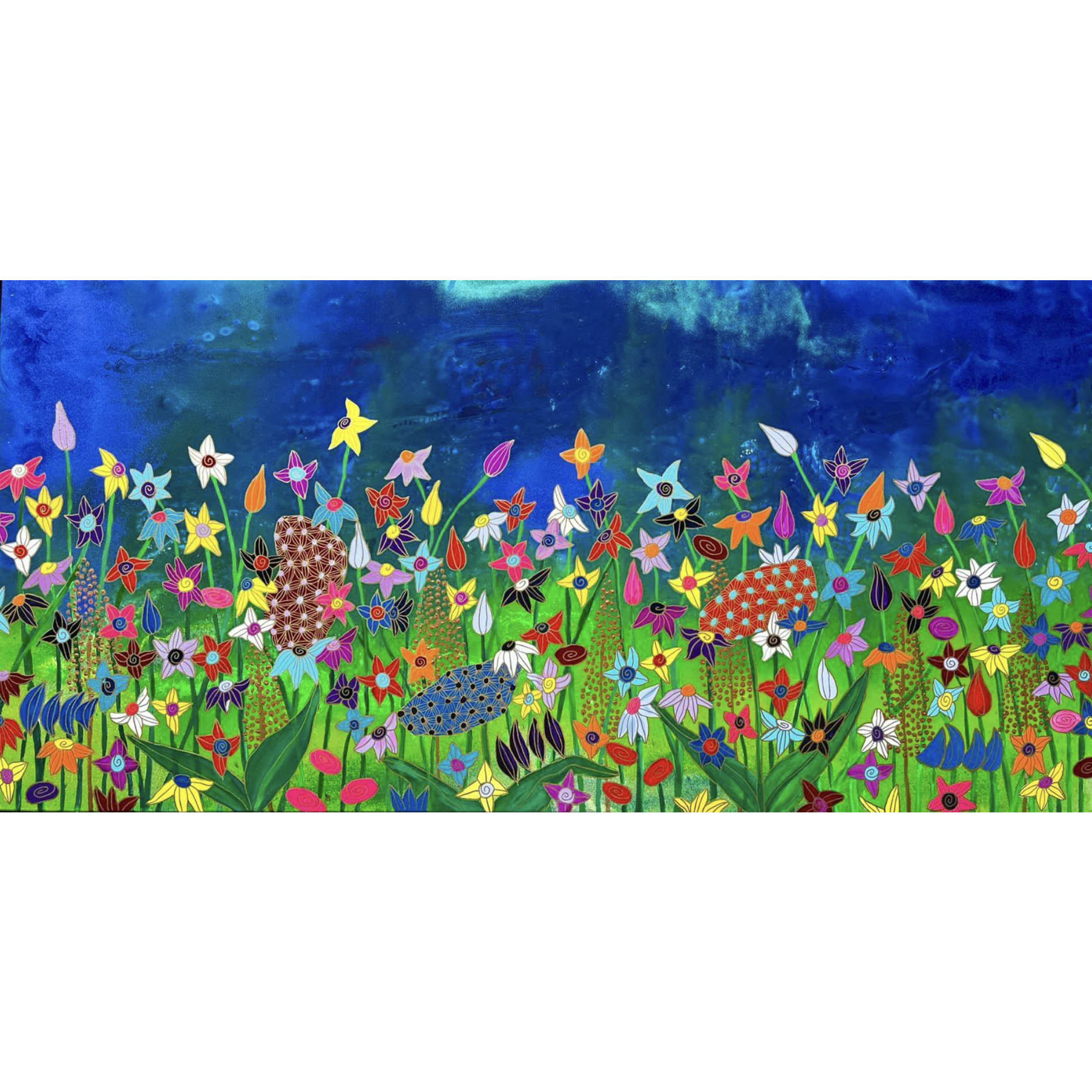 17 Hugs and Kisses | 48” x 96”