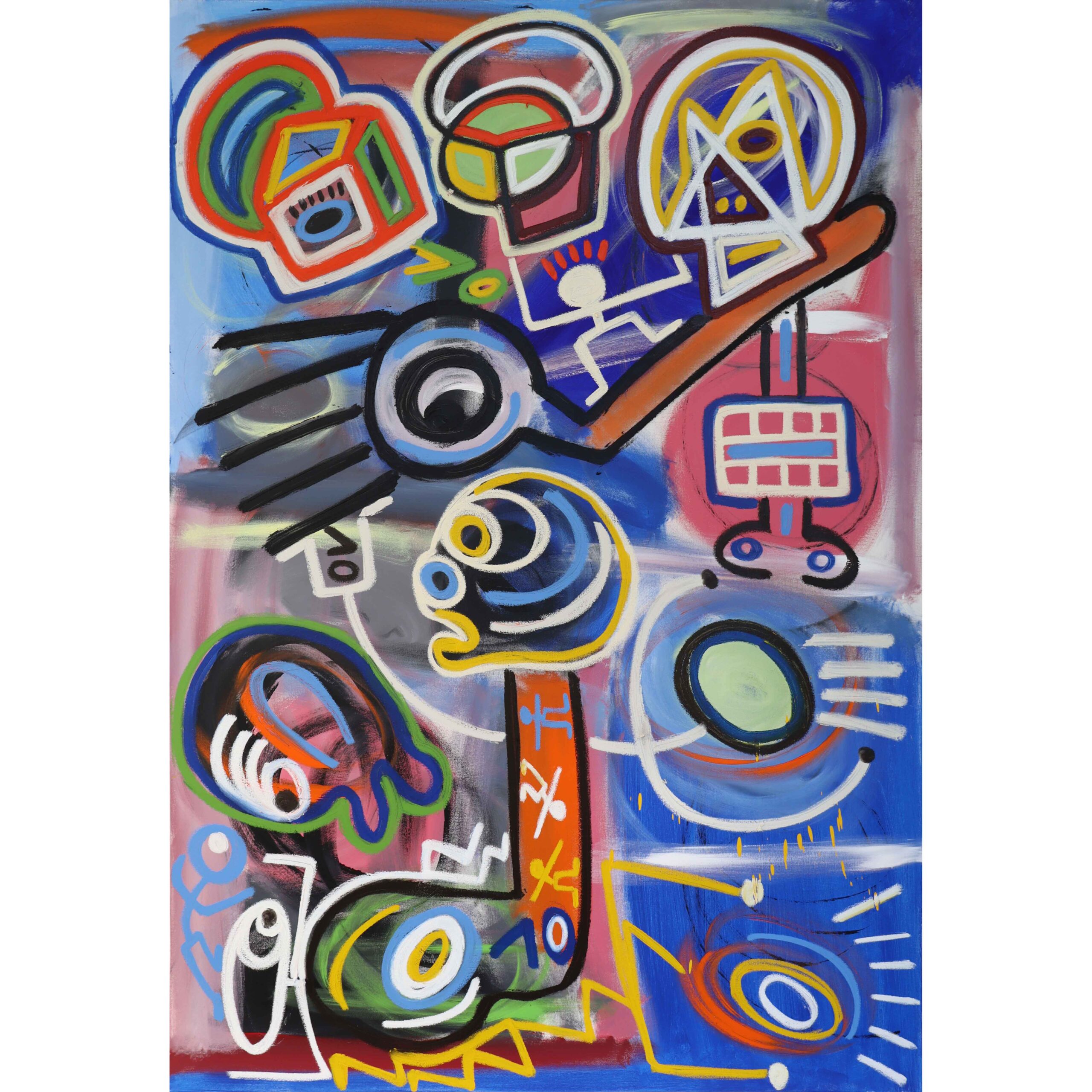 Lost for Words 2 | 72" x 48"