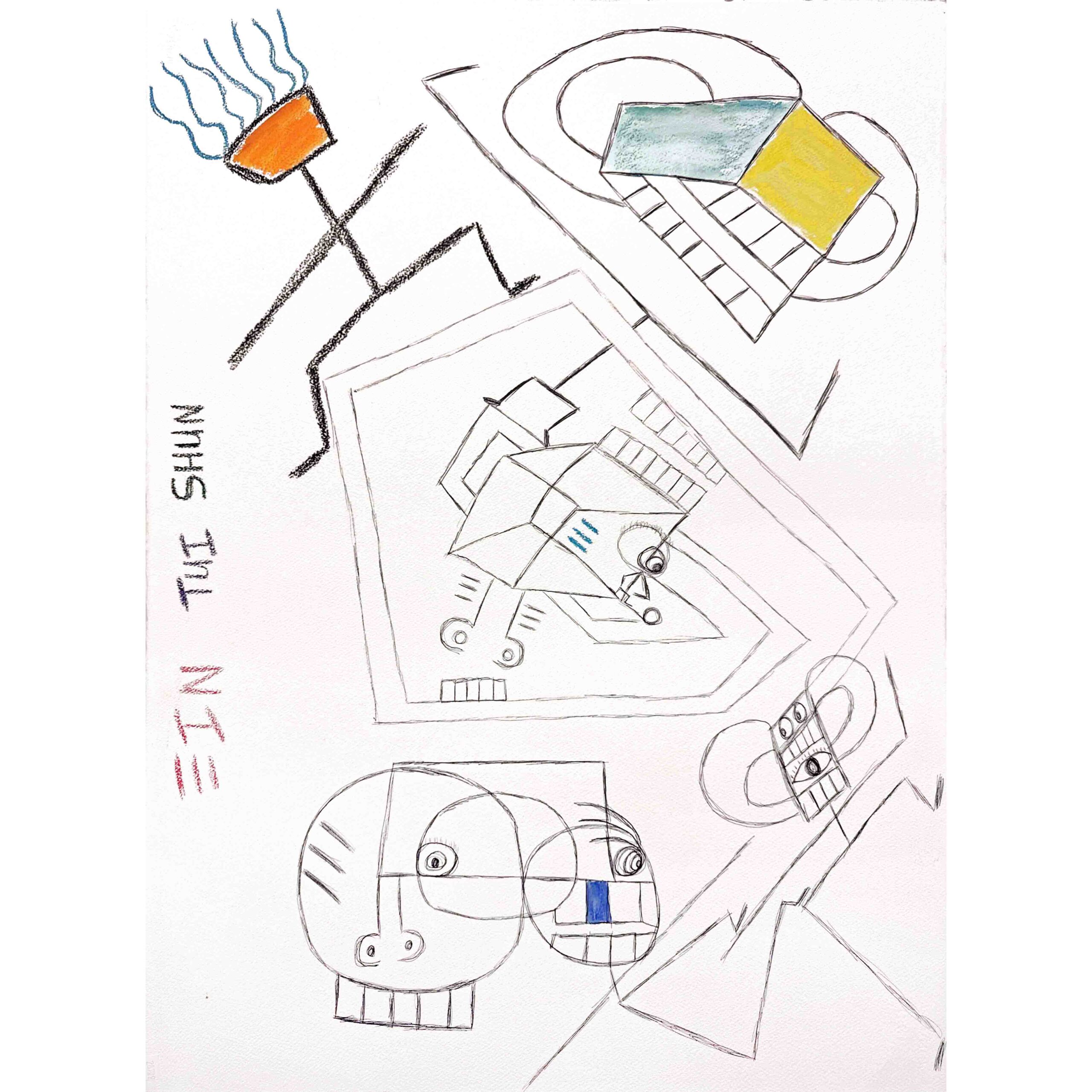 EIN Tui Shun | 30" x 22", 35.5" x 27.5" Framed