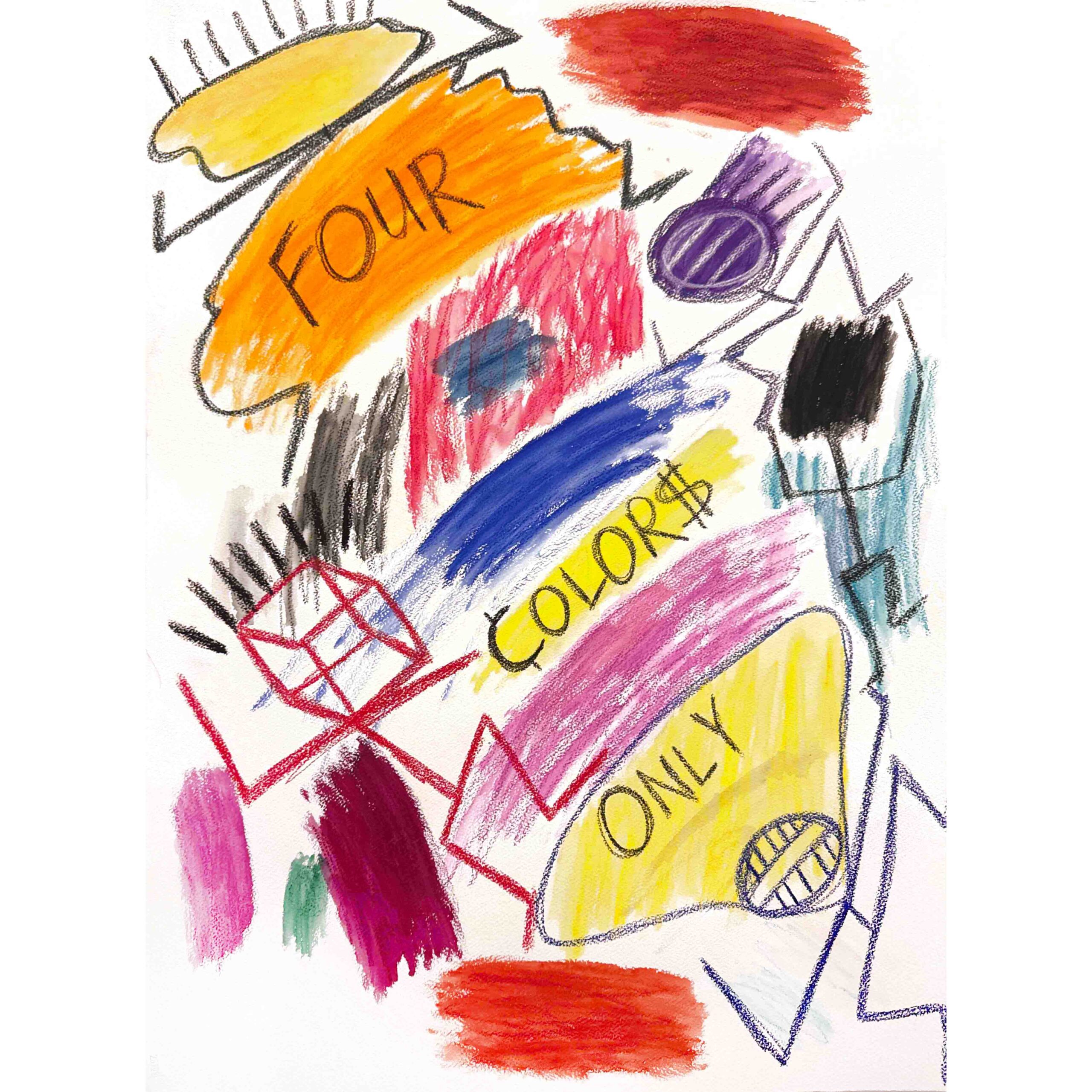 Four Color$ Only | 30" x 22", 35.5" x 27.5" Framed