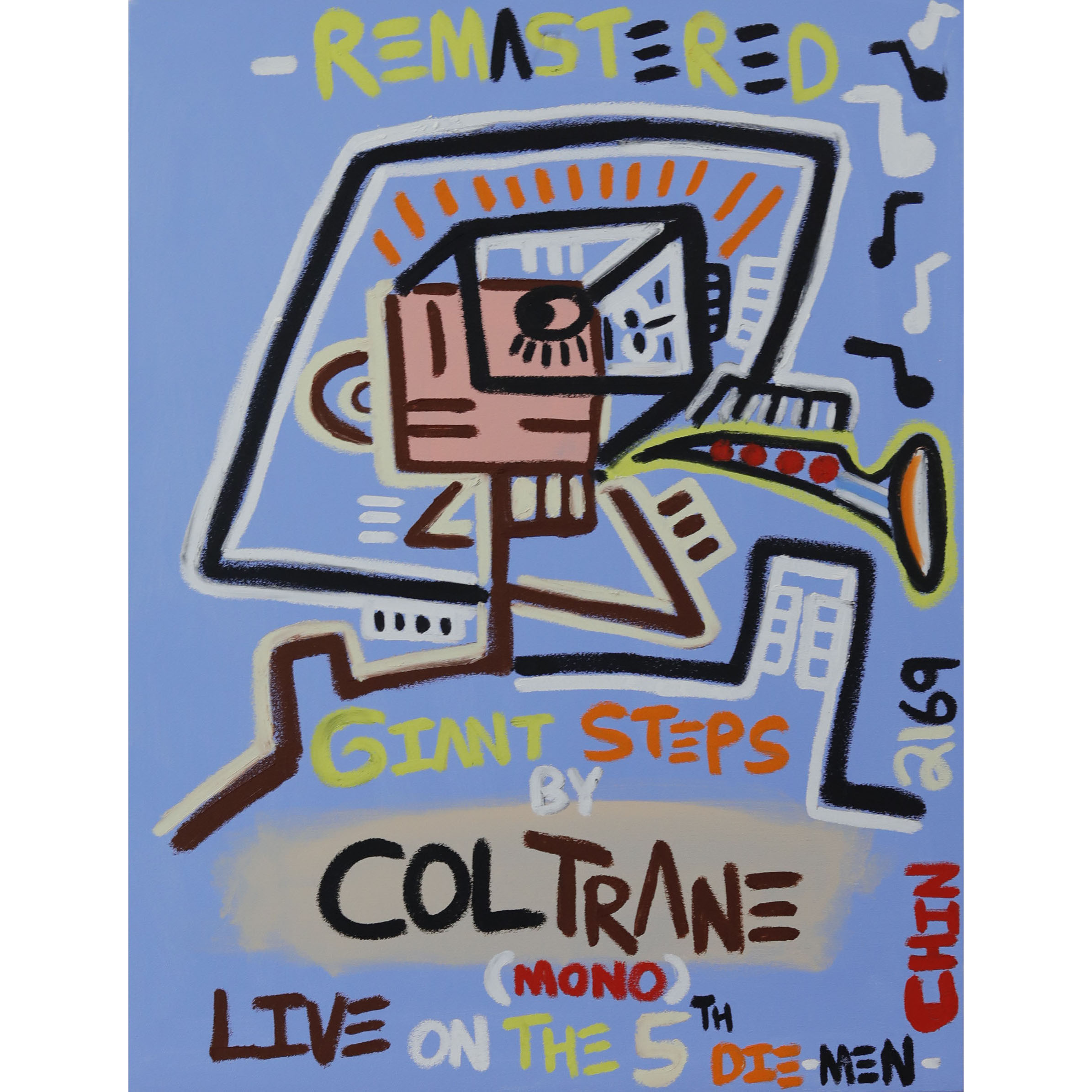 John Coltrane (Giant Steps 2169) | 40” x 30”