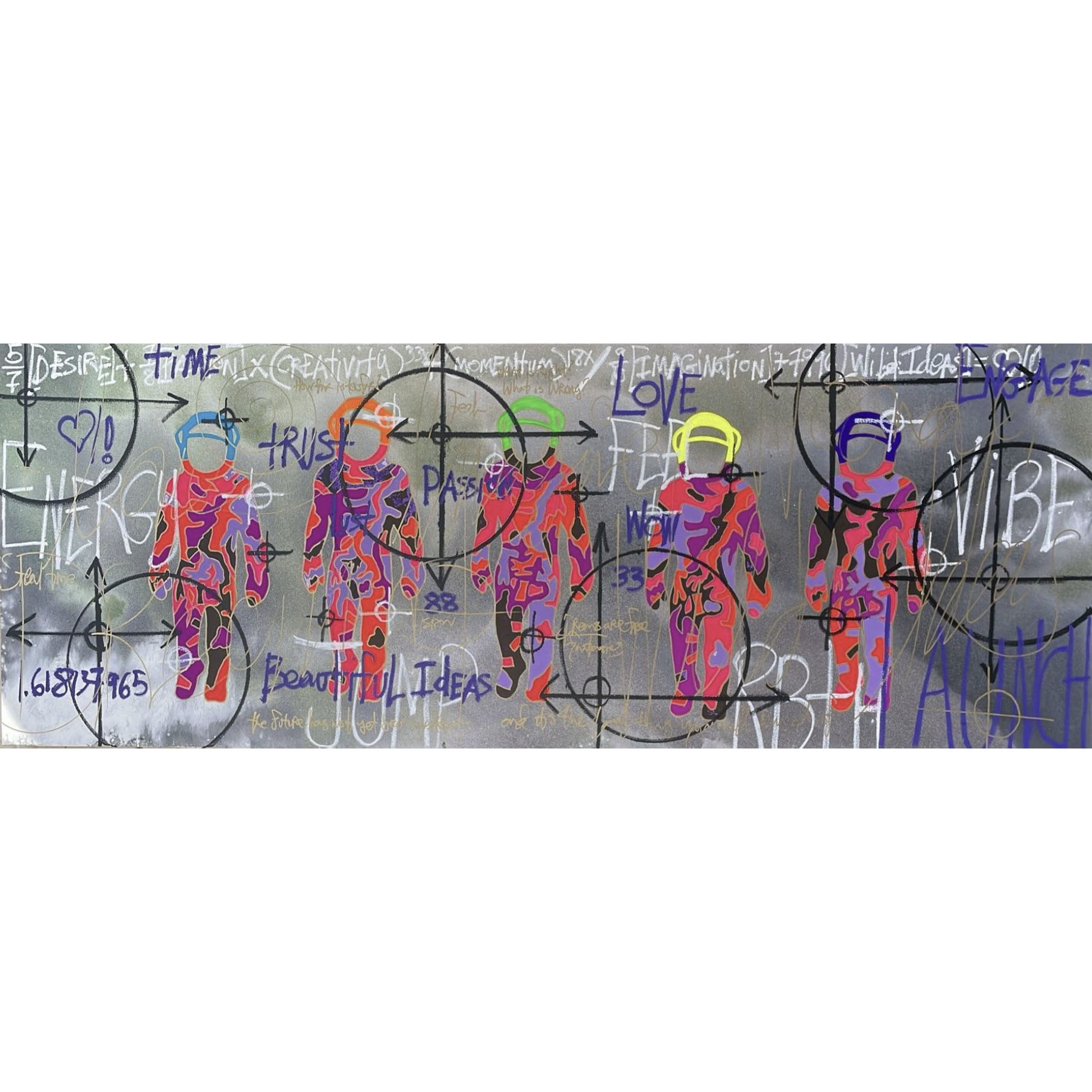 Leave The World Behind | 36” x 96”