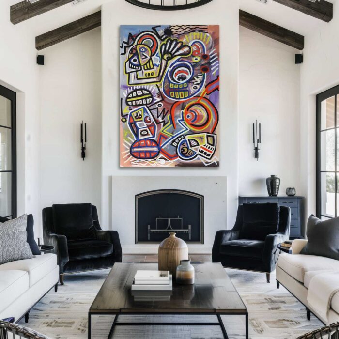 Lost For Words 1 | 72" x 48"