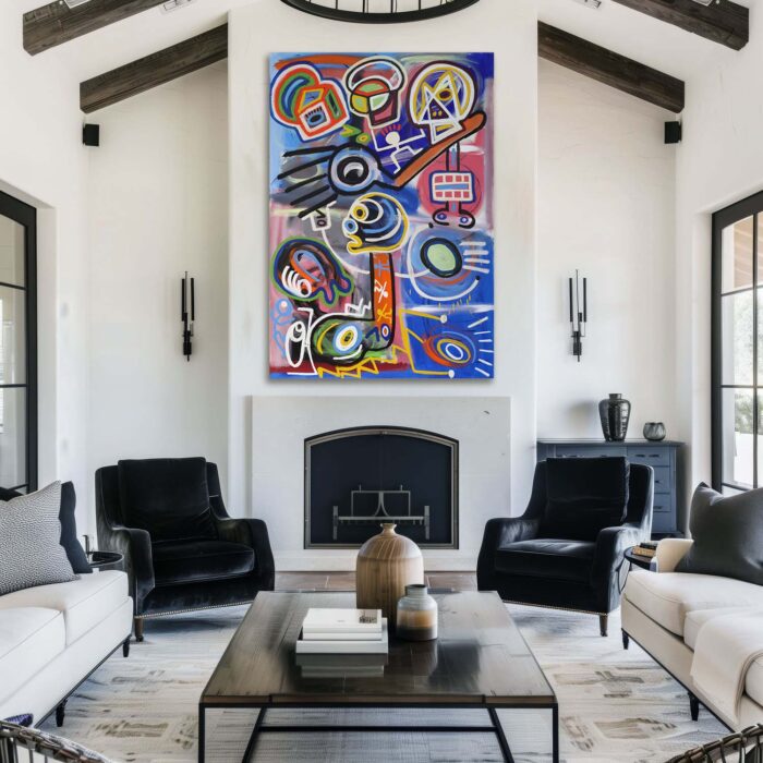Lost For Words 2 | 72" x 48"
