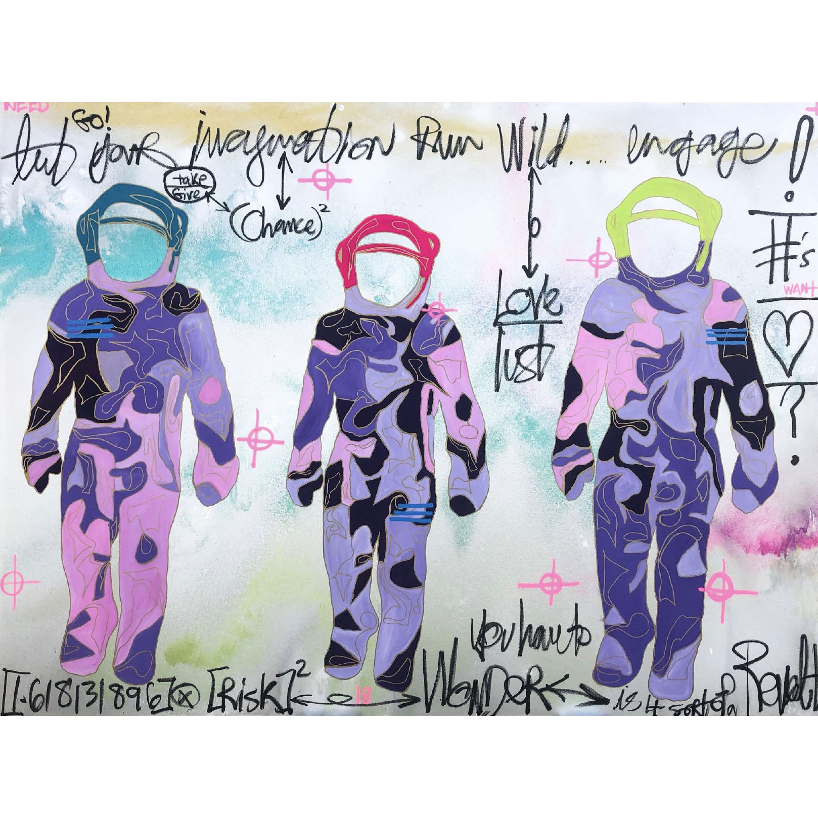 Only If You Ask Nicely | 72” x 96”