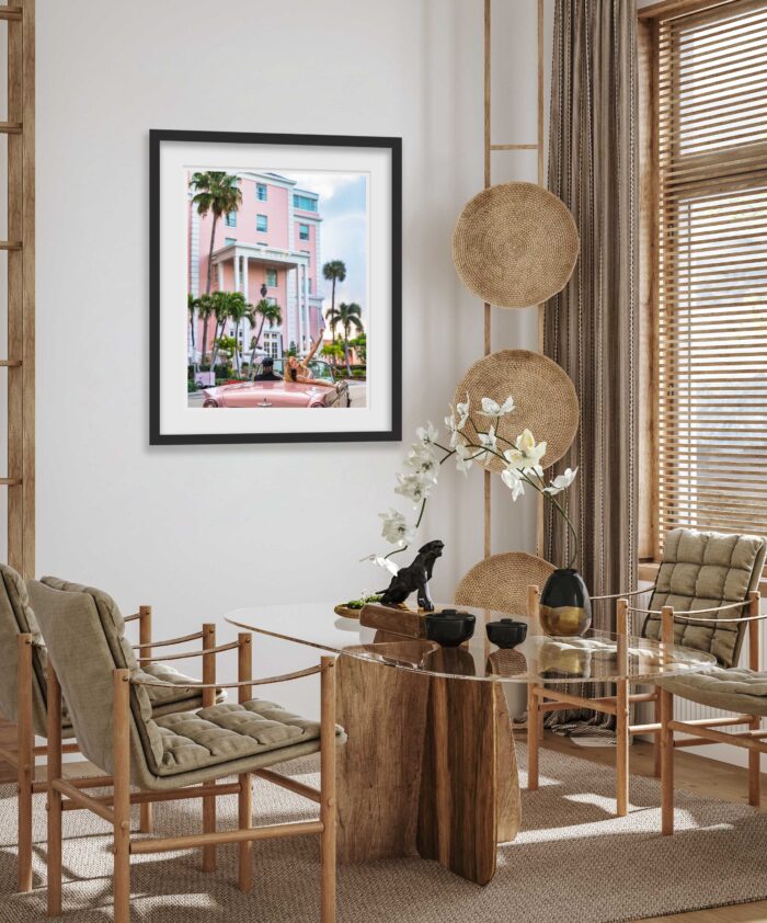 Palm Beach | Custom 34" x 41" Framed