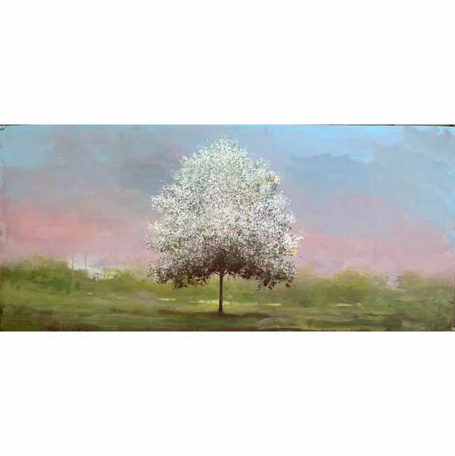 Yoshino Cherry | 76" x 36"